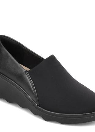 Clarks -  легкие  женские туфли слипоны лоферы -  38, 39