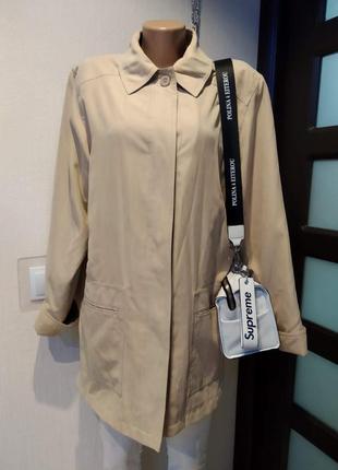 Свободная прямая куртка ветровка пиджак жакет2 фото