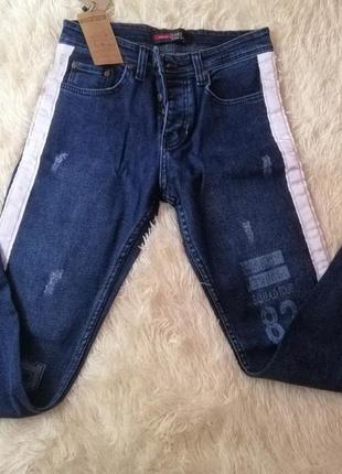 Джинси завужені стрейч2 фото