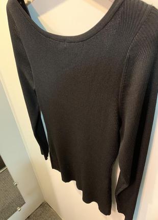 Жіночий чорний джемпер h&m, розмір l 9