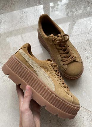 Кроссовки на платформе puma