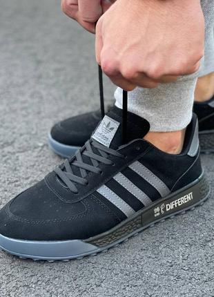 Мужские черные  кроссовки на осень adidas 🆕 демисезонные адидас3 фото