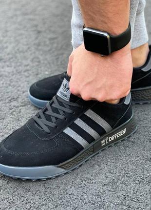 Мужские черные  кроссовки на осень adidas 🆕 демисезонные адидас6 фото
