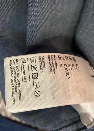 Джинсова сорочка h&m 5