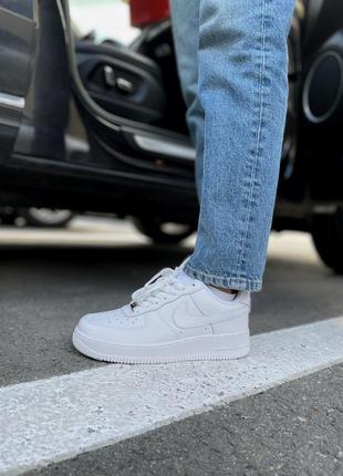 Кросівки nike air force 1 classic white кроссовки5 фото