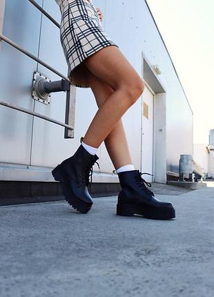Ботинки черевики dr. martens jadon total black 9
