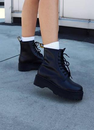 Ботинки черевики dr. martens jadon total black 2