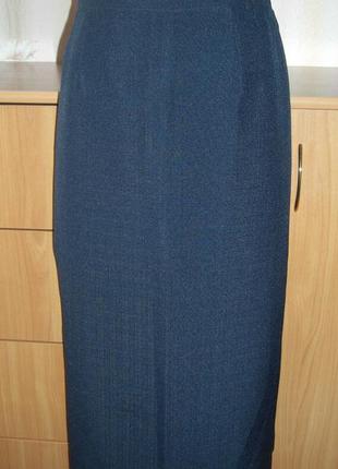Женская демисезонная юбка миди, на подкладке, р.36/38 наш 44, суперкачество4 фото