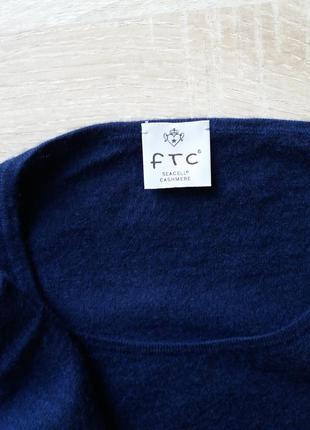 Ftc cashmere тончайший  джемпер с бахромой из кашемира от премиального бренда6 фото