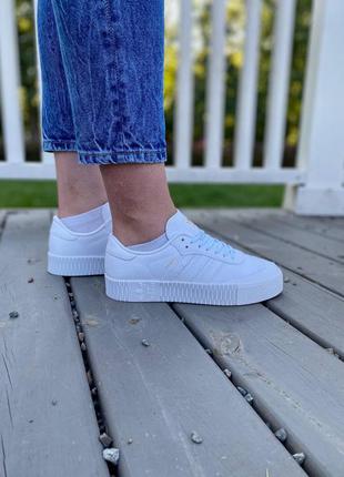 Adidas samba white кроссовки адидас самба наложенный платёж купить3 фото