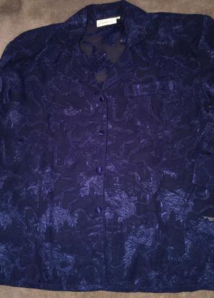 Сорочка в піжамному стилі,блуза,блузка в сітку