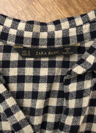 Вільне плаття в клітку від zara4 фото