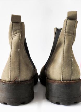 Ботинки челси из натуральной кожи bianco6 фото