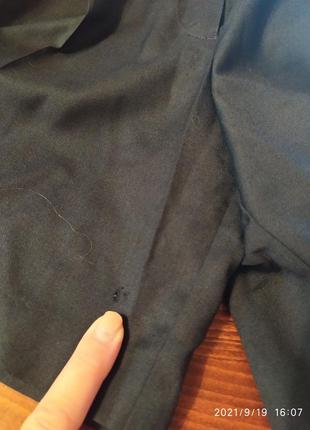 Темно-синие шорты бермуды 100%шерсть5 фото
