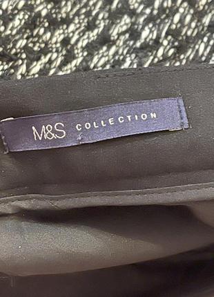 M&s тепла спідниця міні нова спідниця твідовий великий розмір3 фото