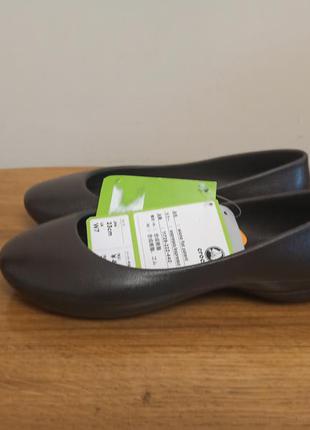 Балетки Кроксы сабо literide crocs bayaband clog gray