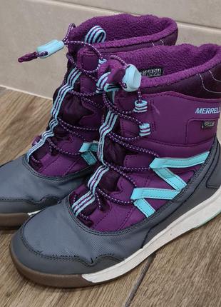 Зимние ботинки merrell 33