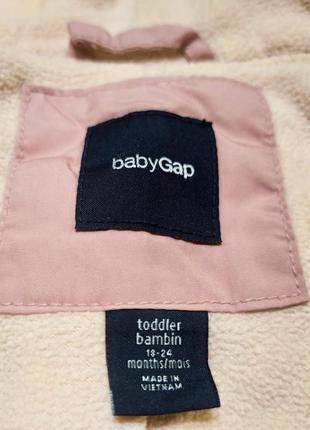 Плащ на девочку baby gap3 фото