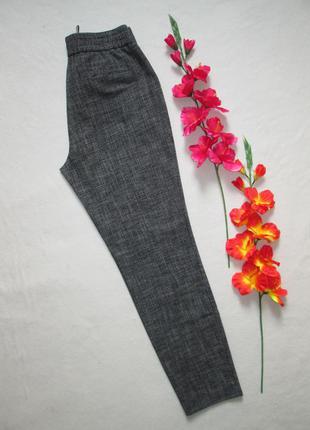 Суперовые меланжевые стрейчевые брюки на резинке comma 🍁🌹🍁6 фото