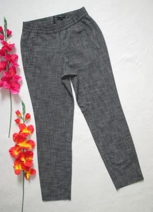 Суперовые меланжевые стрейчевые брюки на резинке comma 🍁🌹🍁1 фото