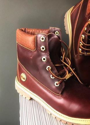 Новые кожаные ботинки timberland