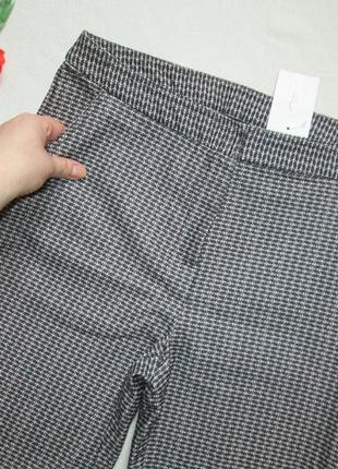 Классные стрейчевые брюки скинни принт зиг-заг new look 🍁🌹🍁3 фото