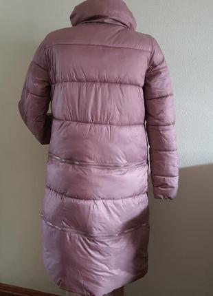Куртка пальто парка 3в1 с отстегивающимися ярусами пуховик стеганное дутик snow & passion 40 eu4 фото