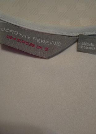 Dorothy perkins блузка белая шикарная eur 364 фото