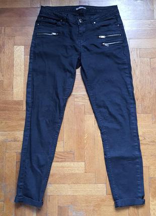 Літні легкі джинси скінні з подворотами на щиколотках skinny orsay s1 фото
