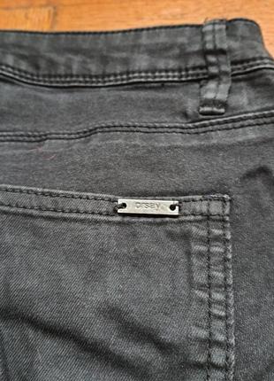 Летние легкие джинсы скинни с подворотами на щиколотках skinny orsay s4 фото