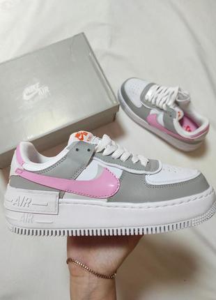 Женские кроссовки nike air force 1 shadow1 фото