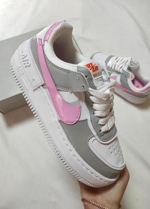 Женские кроссовки nike air force 1 shadow2 фото