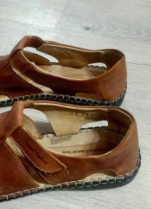 Шкіряні літні туфлі на низький підйом 401 фото