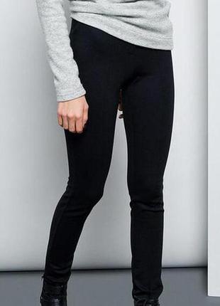 Шикарні трикотажні стрейчеві штани жіночі з простроченими стрілками primark2 фото