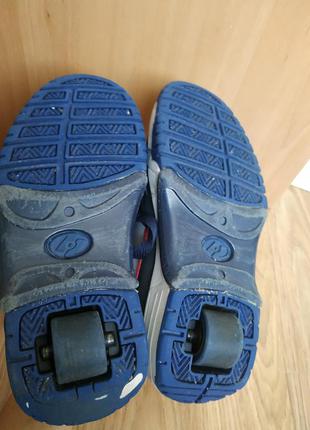 Кроссовки на роликах heelys 34 р-р.5 фото