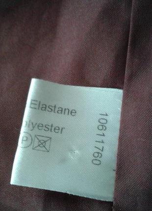 Вельветовый пиджак блейзер коричнево-бордового цвета klass collectiоn батал9 фото