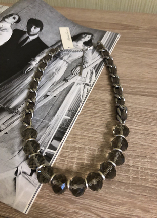 Стильне кольє з чеським кришталем американського бренду kenneth cole, 48-55 см