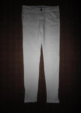 Скіні білі denim co 10-11 років
