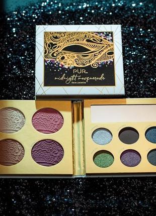 Пігментована лімітована палітра 10 пр. pur cosmetics midnight masquerade