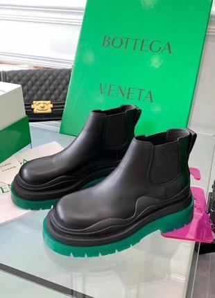 Ботинки в стиле bottega veneta