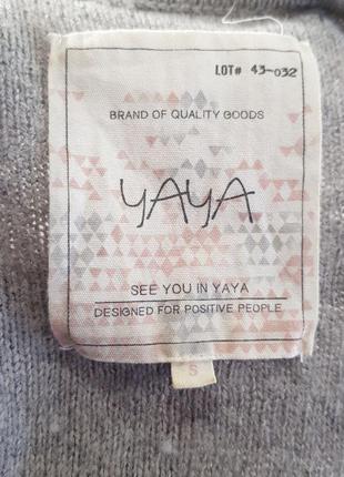 Платье "yaya" вязаное серое с молниями (нидерланды)10 фото
