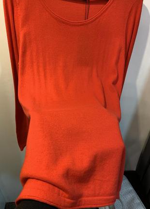 Женская красная кофта, размер м5 фото