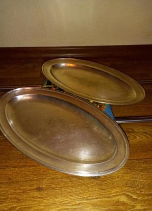 Блюда,  подносы мельхиор