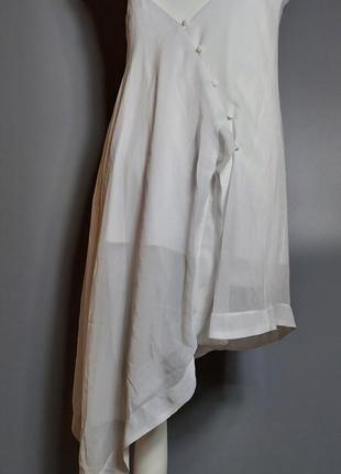 Сарафан платье белый свободный легкий na-kd2 фото