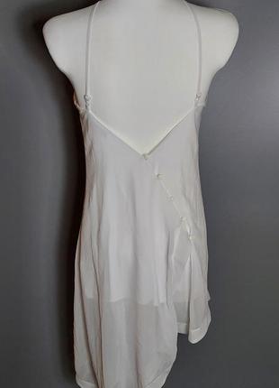 Сарафан платье белый свободный легкий na-kd4 фото