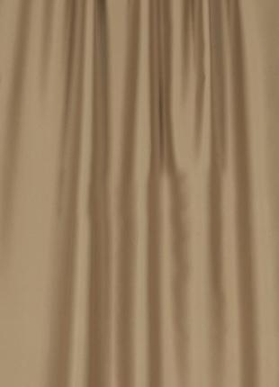 Порт'єрна тканина для штор блекаут кольору карамель2 фото