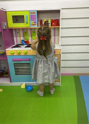 Серое платье “hello kitty “ 2