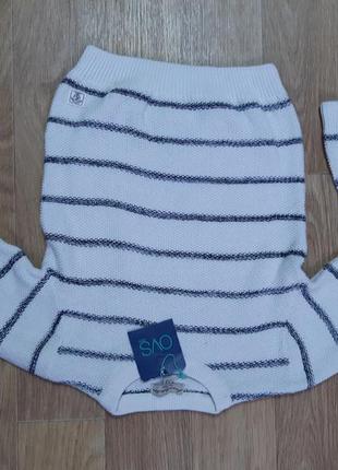 Теплый вязаныйсвитер 9