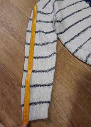 Теплый вязаныйсвитер 6