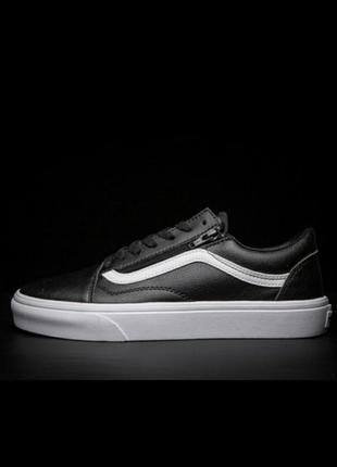 Кеды vans era Zapatillas Sk8-hi 38 Decon Vr3 sting Ray Black vintage White Men black кожа